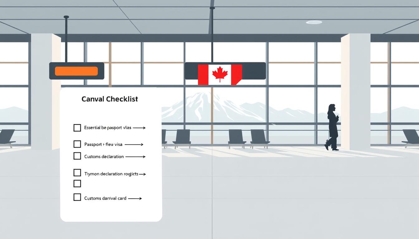 Canada arrival checklist